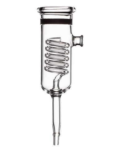 Glass CO2 Diffuser with spiral bubble counter M