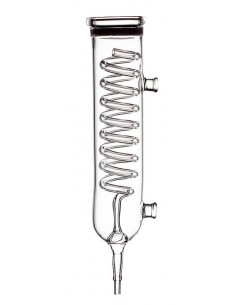 Glass CO2 Diffuser with spiral bubble counter L