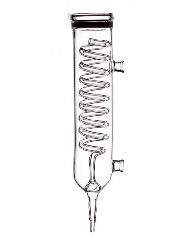 Glass CO2 Diffuser with spiral bubble counter L