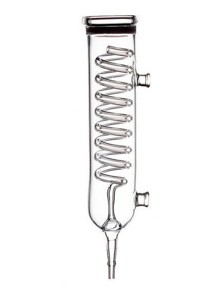 Glass CO2 Diffuser with spiral bubble counter L