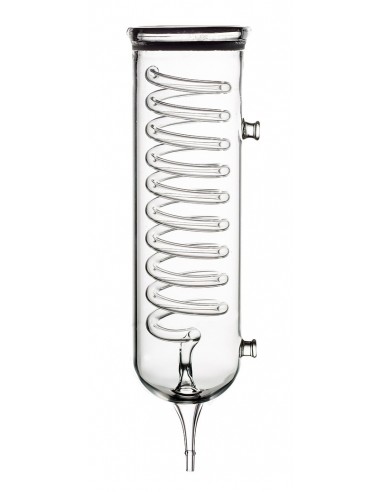 Glass CO2 Diffuser with spiral bubble counter XL