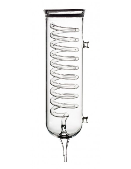Glass CO2 Diffuser with spiral bubble counter XL
