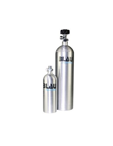CO2 Aluminum Tank 3 L. (horizontal output)