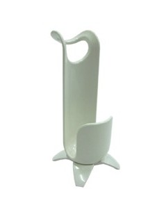 Stand for disposable CO2 cartridge