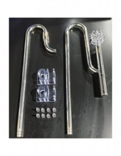 Stainless Inflow-Outflow 16 (16 mm)        (w/dinamic skimmer) 2