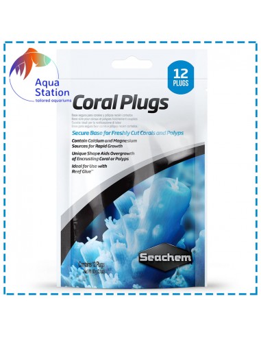 Plugs para Corais 12 unid.