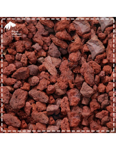 Rocha Vulcânica Vermelha (kg)