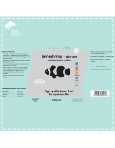 Gamma Slice Brineshrimp with Aloe Vera