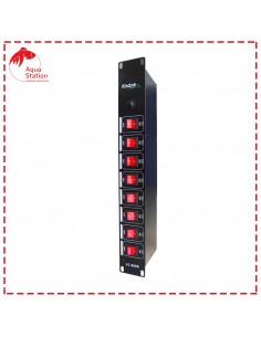 Extensão Eléctrica C/8 Saídas Interruptores P/ Rack 19" Ibiza 2