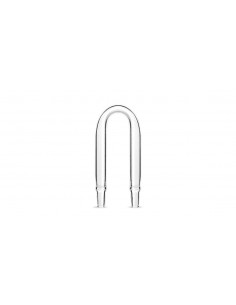 Tubo en U de cristal 10 mm ancho