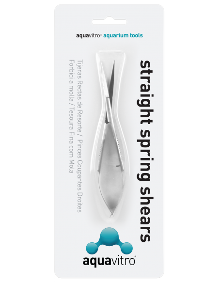 Tesoura recta de resorte 15 cm