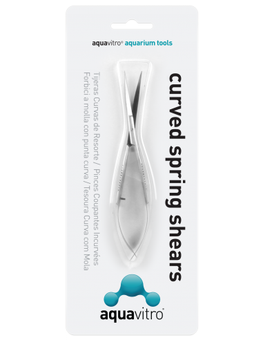 Tesoura curva de resorte 15 cm