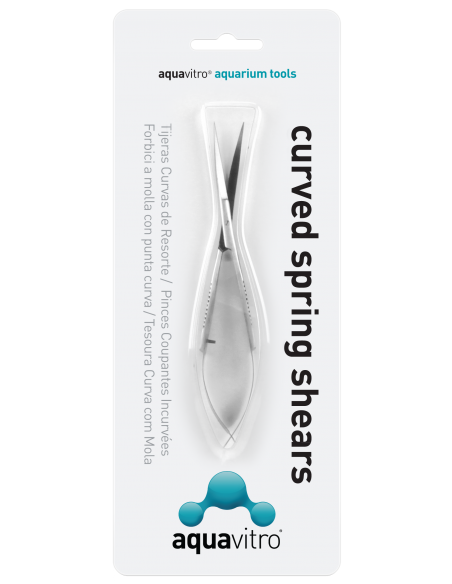 Tesoura curva de resorte 15 cm